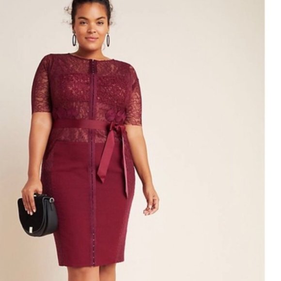 Anthro Byron Lars Carissima Sheath Dress 20W